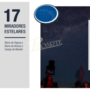 Trabajamos en una red de más 17 miradores estelares para la Diputación de Albacete