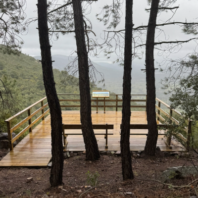 Mirador paisajístico Robledo del Mazo
